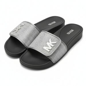 NWT Michael Kors Diamond Slides